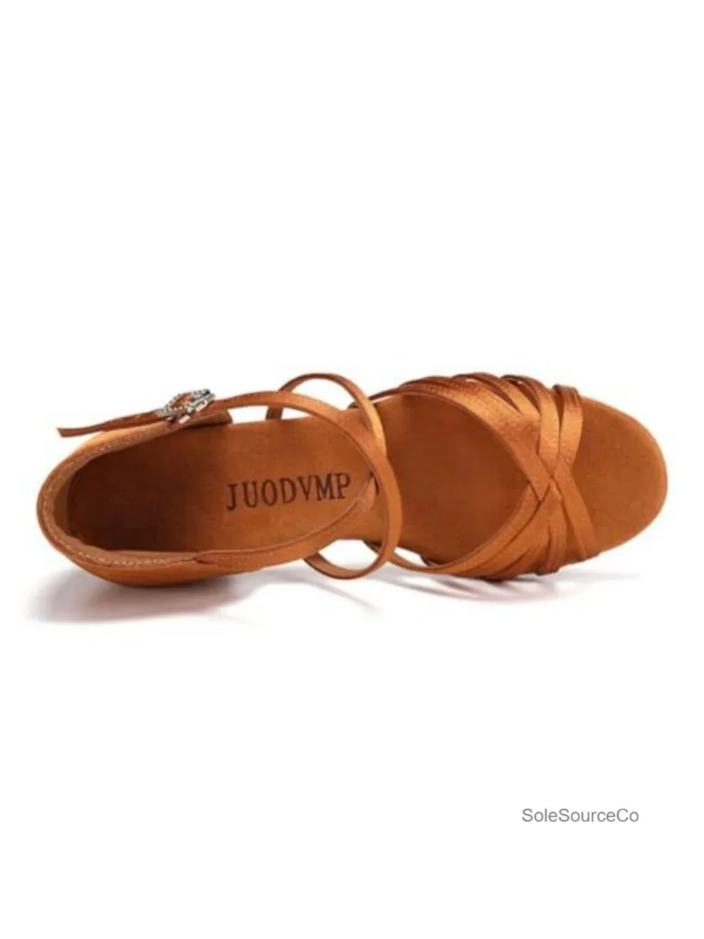 Girls Satin Latin Dance Shoes Suede Sole Ballroom Tango Salsa Practice